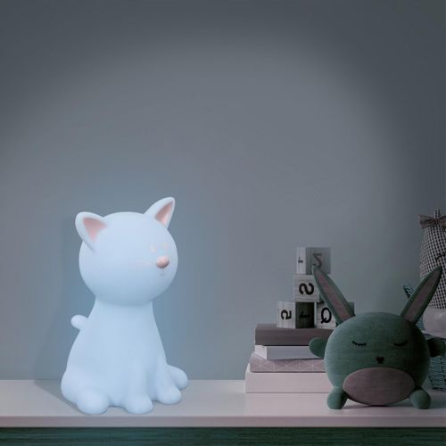 Lampka Cat Night biała na Arena.pl