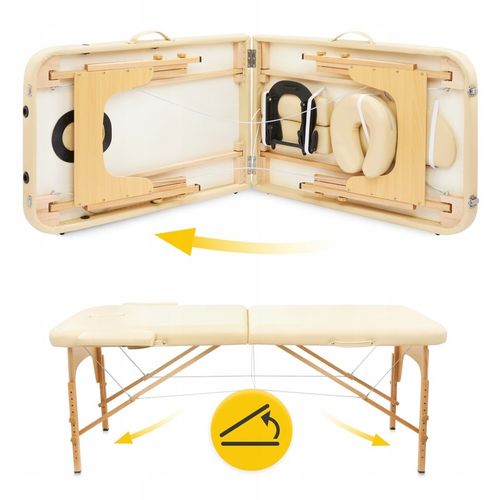 ŁÓŻKO STÓŁ DO MASAŻU REHABILITACJI PRZENOŚNY SKŁADANY REGULACJA POKROWIEC na Arena.pl