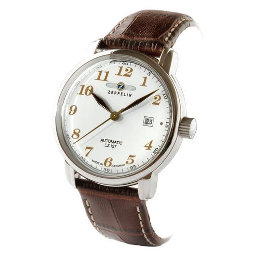 Zegarek Zeppelin LZ127 7656-1 Automatik Biały na Arena.pl