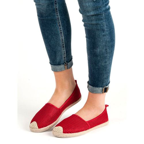 Czerwone Tekstylne Espadryle r.40 na Arena.pl