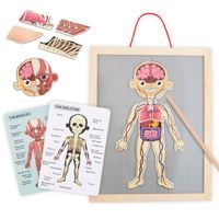 Puzzle magnetyczne Mamabrum do nauki anatomii ciała człowieka, 74 el.