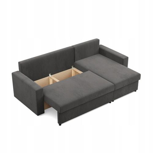 Narożnik Rozkładany z Funkcją Spania z Prostym Bokiem ROGÓWKA Neo na Arena.pl