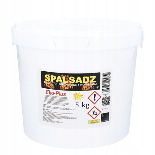 PREPARAT SPALSADZ DO WYPALANIA SADZY DOPALACZ SADZY DO PIECA KOMINA 5 KG na Arena.pl