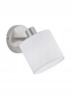 KINKIET LAMPA TRIO RL TOMMY R80331001 NIKIEL/BIAŁY