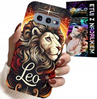 ETUI DO SAMSUNG GALAXY S10E - LEW, ZNAK ZODIAKU ASTRONOMIA, CASE + FOLIA