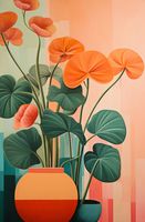 Plakat 56,6x86,4cm Kwiatowa Harmonia