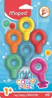 Kredki Baby Color'peps 6 Kolorów Blister