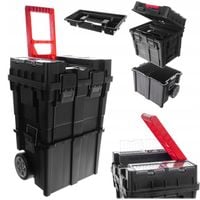 SKRZYNKA NARZĘDZIOWA NA KÓŁKACH WALIZKA SKRZYNIA WARSZTATOWA DUŻA