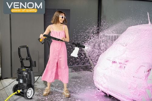 MYJKA CIŚNIENIOWA 2000W 230BAR ALUMINIOWA POMPA SZCZOTKA T-RACER WĄŻ na Arena.pl