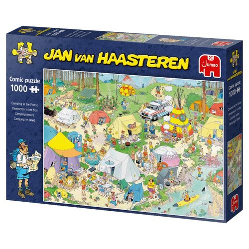 Puzzle Jumbo 1000 Elementów Biwakowanie na Arena.pl