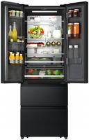 Lodówka HISENSE RF5S454GMFE No Frost 200cm Czarna