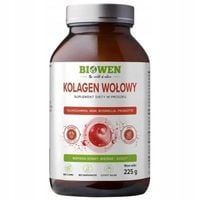 Biowen KOLAGEN WOŁOWY z Glukozamina MSM Boswellia PROSZEK Mocne Kości STAWY