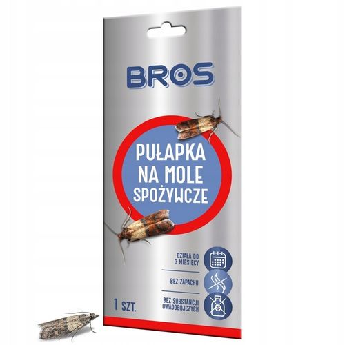 BROS Pułapka na mole spożywcze ZESTAW 10 SZTUK na Arena.pl