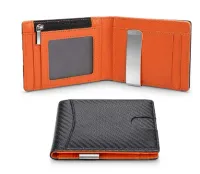 męski portfel skórzany slim rfid karty