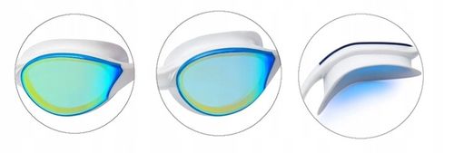 Okulary do pływania lustrzanki basen AQUA SPEED Vortex Mirror 07 na Arena.pl