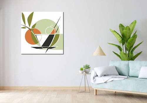 Obraz 90x90cm Owocowa Herbata na Arena.pl