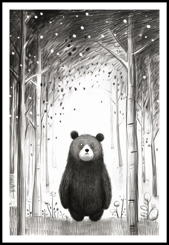 Plakat 61x91,5cm Ciekawski Miś na Arena.pl