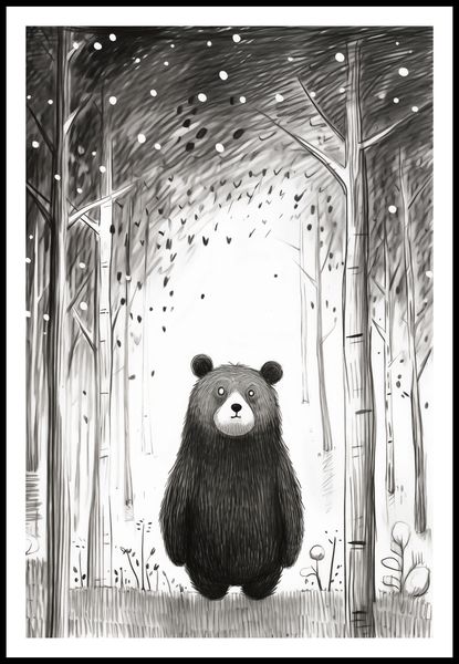 Plakat 61x91,5cm Ciekawski Miś zdjęcie 3