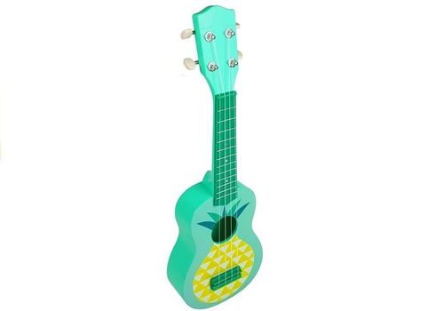 Ukulele Gitara Zielona Ananas Struny 53cm na Arena.pl