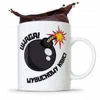 Dla Kibcia Kibola Fana Kubek Wybuchowy Kibic! Z Nadrukiem Ze Zdjęciem