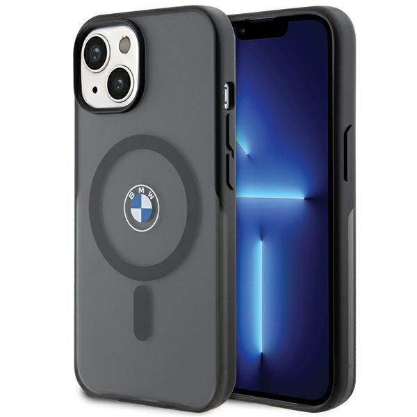 Etui BMW do iPhone 15 Plus / 14 Plus 6.7"", Czarny MagSafe zdjęcie 1