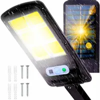 LAMPA SOLARNA LED Z CZUJNIKIEM RUCHU ZMIERZCHU COB