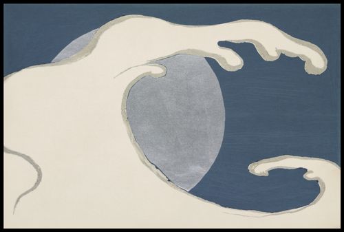 Plakat 91,5x61cm Waves and Sun, Sekka Japoński Vintage do Salonu na Arena.pl