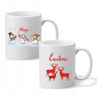 Kubek z imieniem PREZENT na ŚWIĘTA