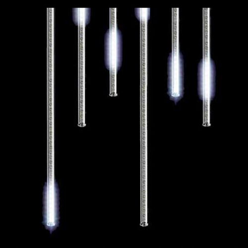 SOPLE METEORY BIAŁE ZIMNE LED LAMPKI PADAJĄCY ŚNIEG 30cm BIAŁY ZIMNY na Arena.pl