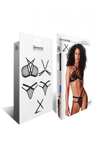 Bielizna-Ladyx Aina Xl  - Biustonosz, Stringi na Arena.pl