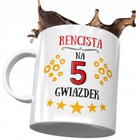 Dla Rencisty Kubek Na Urodziny Imieniny Na Prezent Z Nadrukiem Ze Zdjęciem