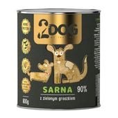 MOKRA KARMA DLA PSA SARNA 800 g MONOPROTEINOWA HIPOALERGICZNA Z BŁONNIKIEM