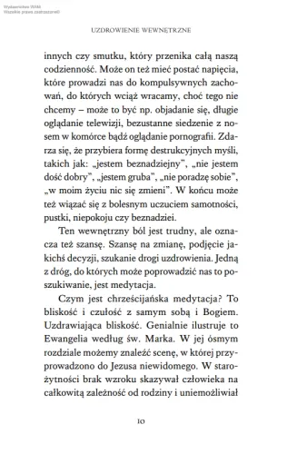 Uzdrowienie wewnętrzne na Arena.pl