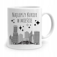 Kubek Prezent Dla Kuriera Najlepszy W Mieście Z Nadrukiem Ze Zdjęciem