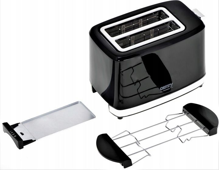 TOSTER OPIEKACZ KANAPEK 6 POZIOMÓW 900W GRZANKI RUSZT DO BUŁEK FUNKCJA STOP zdjęcie 16