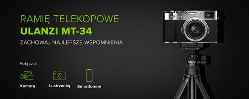 Ramię teleskopowe - statyw Ulanzi MT-34 na Arena.pl