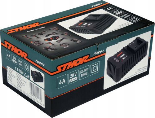 ŁADOWARKA 20V 4A DO AKUMULATORÓW SYSTEMU STHOR 20V na Arena.pl