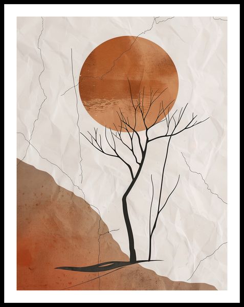 Plakat 50x65cm Surowość Pustyni zdjęcie 3