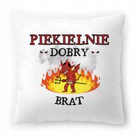 Poduszka Dla Brata Braciszka Na Urodziny Prezent Z Nadrukiem Ze Zdjęciem