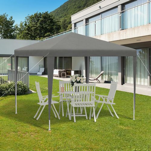 Namiot Ogrodowy Pawilon Handlowy Dach 3x3 M SZARY na Arena.pl