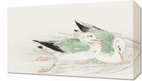 Obraz 50x30cm Gull, Kashu Japoński Vintage do Salonu