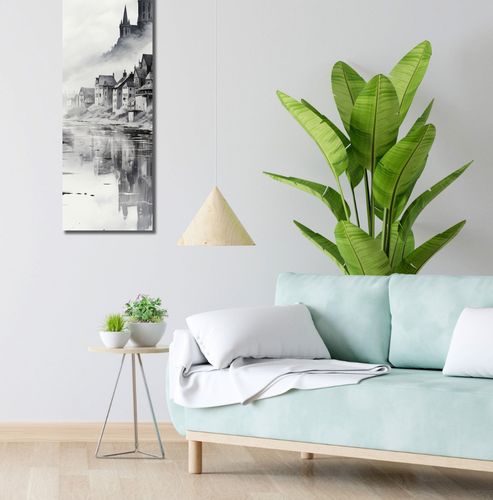 Obraz 30x100cm Mglisty Refleks na Arena.pl