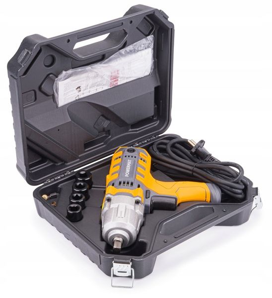 Udarowy Klucz ELEKTRYCZNY Kół 800NM 1/2 + Adaptery zdjęcie 5