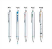 długopisy reklamowe firmowe z logo kolorowy nadruk UV - 100 szt