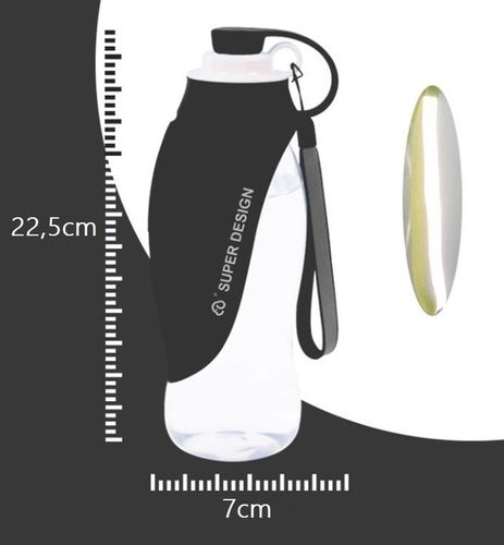 Butelka miska LIŚĆ POIDŁO dla Psa 500ml U008 na Arena.pl