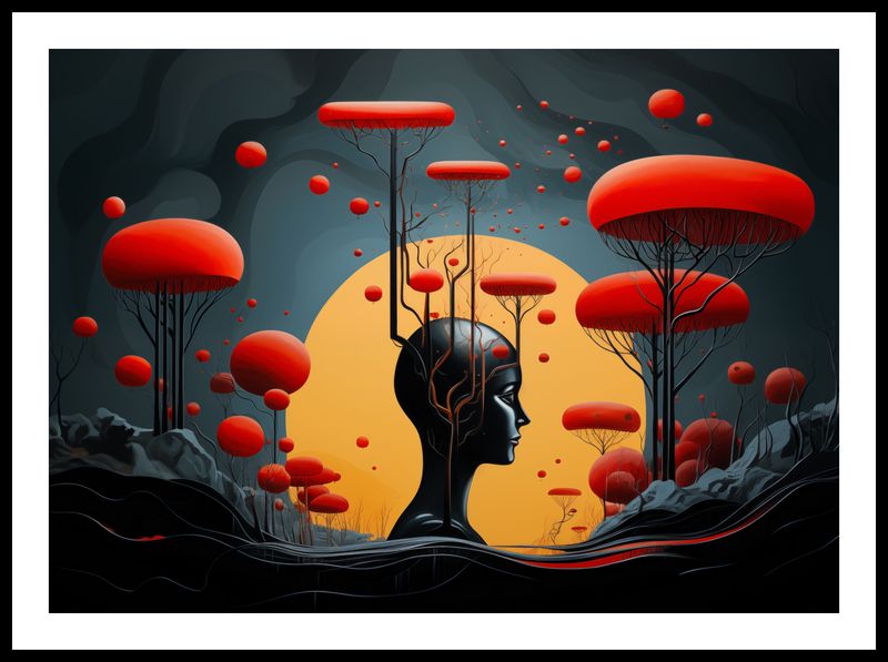 Plakat 70x50cm Myślokształty zdjęcie 3