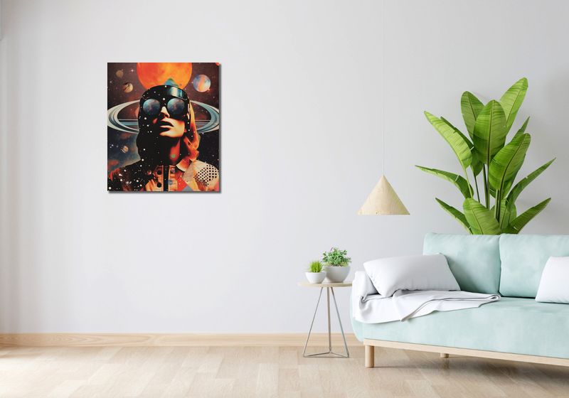 Obraz 60x70cm Kosmiczne Wizje zdjęcie 2