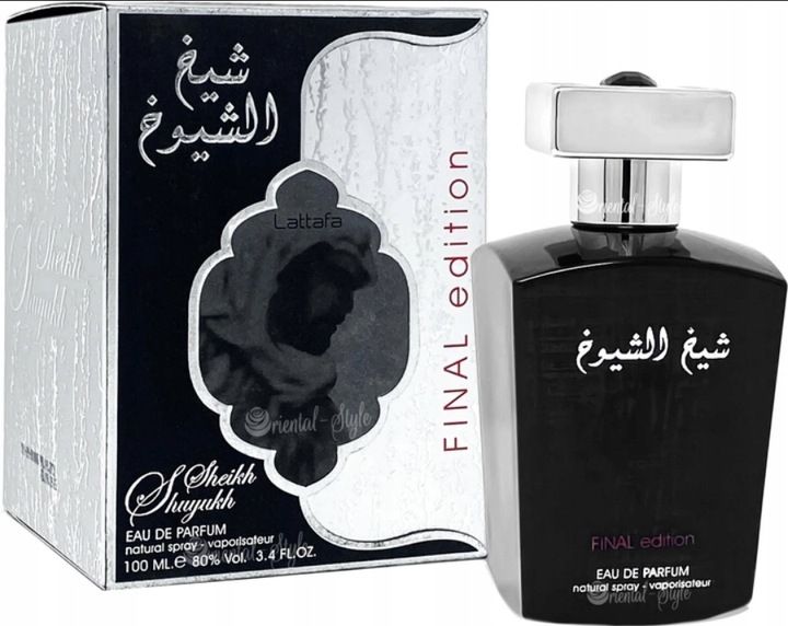 Lattafa Sheikh Al Shuyukh Final Edition 100 ml edp Arabska zdjęcie 1