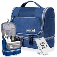 KOSMETYCZKA PODRÓŻNA KUFEREK ORGANIZER MĘSKA DAMSKA wisząca z haczykiem