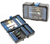 HOGERT ZESTAW BITÓW UDAROWYCH PH PZ SL T TT 43 SZT 3 xADAPTERY 1/4” HT1S800